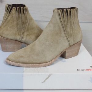 Free People & Farylrobin Suede Booties
